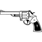 Carved 44 Magnum Artwork