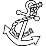 Carved Anchor Artwork