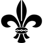 Fleur de lis Engraved Image